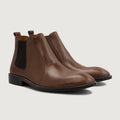 Clarkson Chelsea Marrón Botas de cuero para Hombre