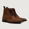 Knight Derby Oil Pull-up Marrón Botas de cuero para Hombre