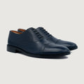 Professor Oxford Midnight Azul Zapatos de cuero para Hombre