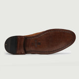 Cushioned Leather Insole & Ergonomic Arch Support Construction Detail