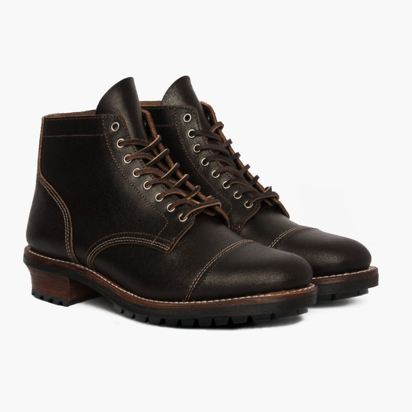 Vanguard Waxed Cacao Botas de cuero para Hombre