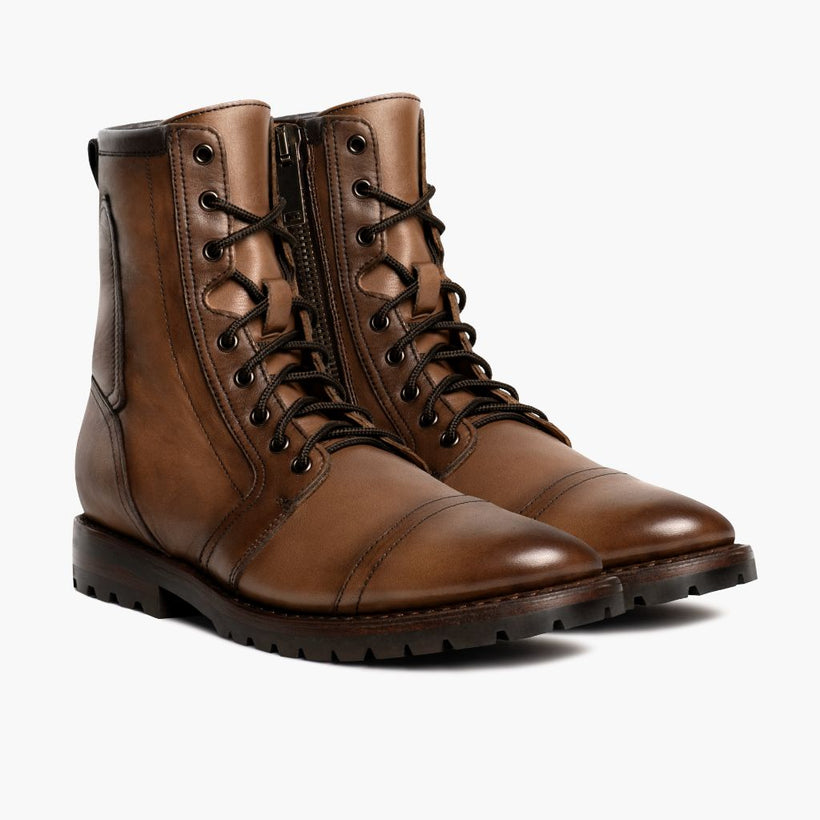 Casa Moto Trigo Ámbar Botas de cuero para Hombre