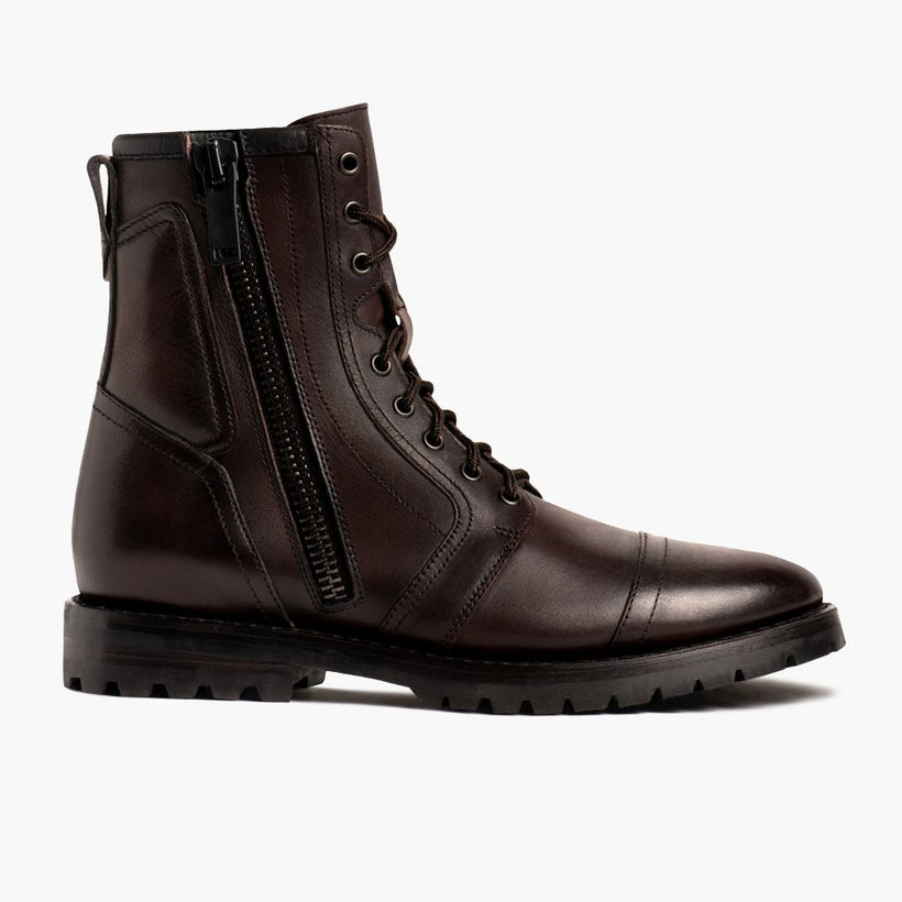 Casa Moto Viejo Inglés Botas de cuero para Hombre