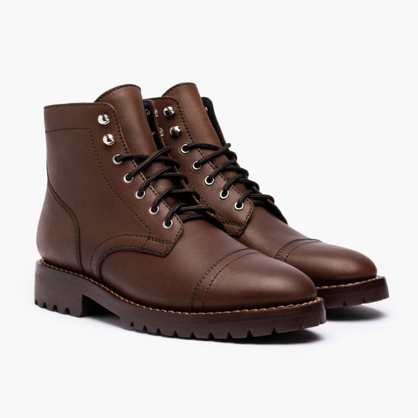 Captain StormKing® Whiskey Leather Boots para Hombre
