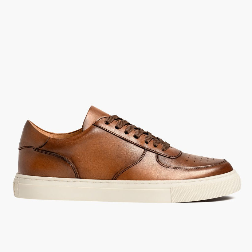 Court Toffee x Off-Blanco Leather Sneakers para Hombre