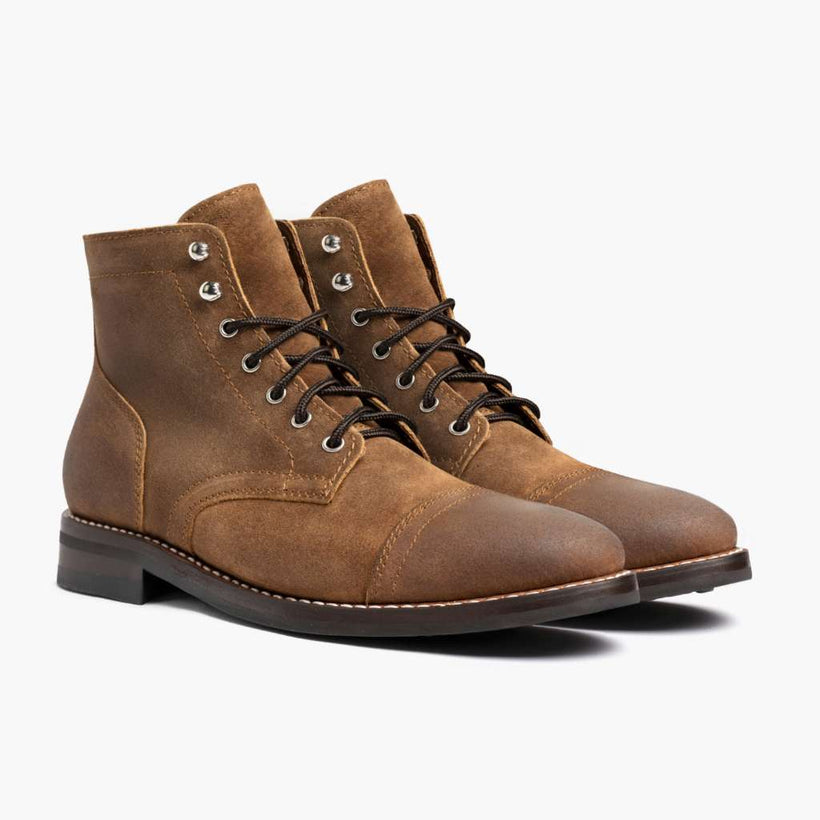 Captain Safari Leather Boots para Hombre