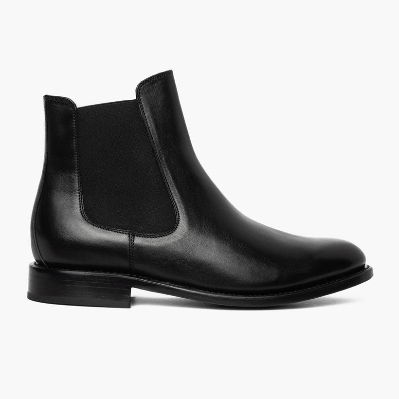 Cavalier Negro Botas de cuero para Hombre