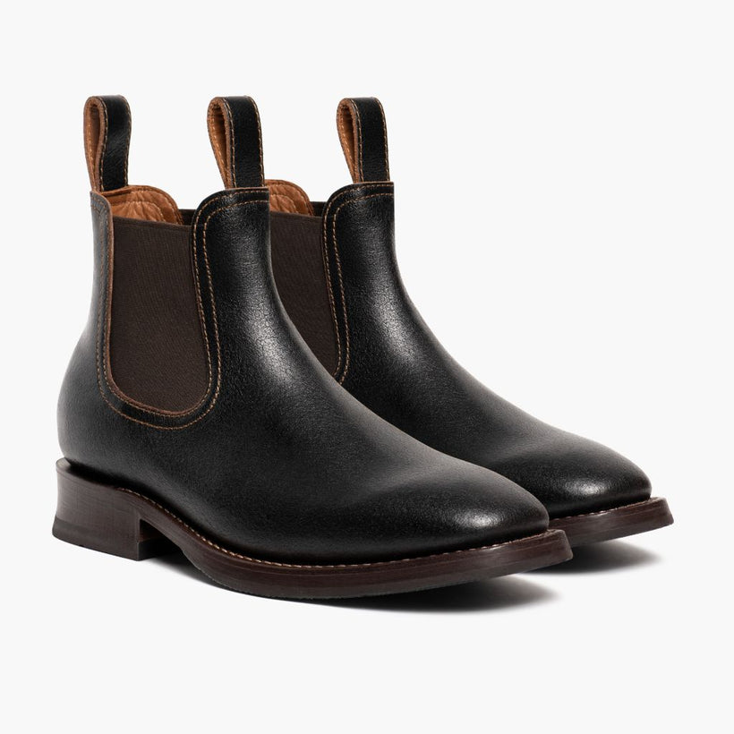 Journeyman Cacao Botas de cuero para Hombre