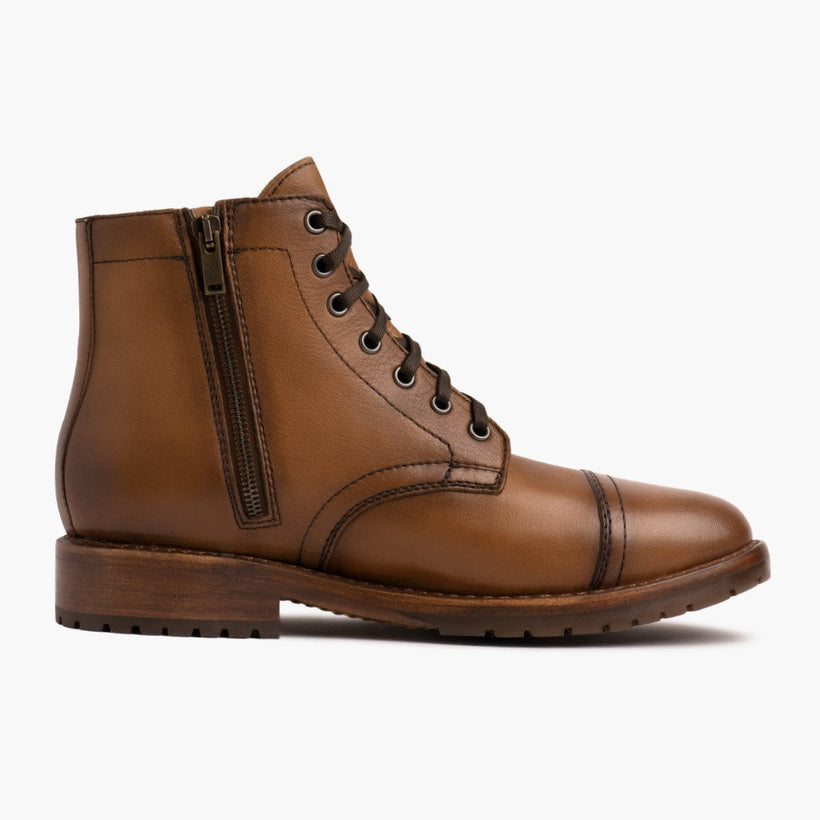 Major Cuero Botas de cuero para Hombre