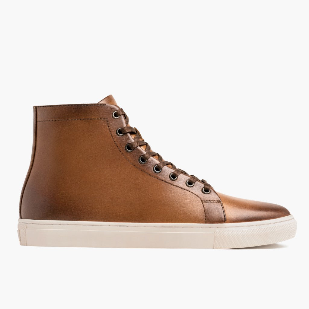 Classic Full-Grain leather Sneakers - Construcción cosida Goodyear y puntera delantera