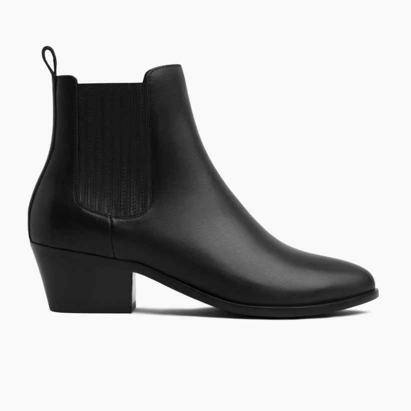 Dreamer Bootie Negro Leather Boots para Mujer