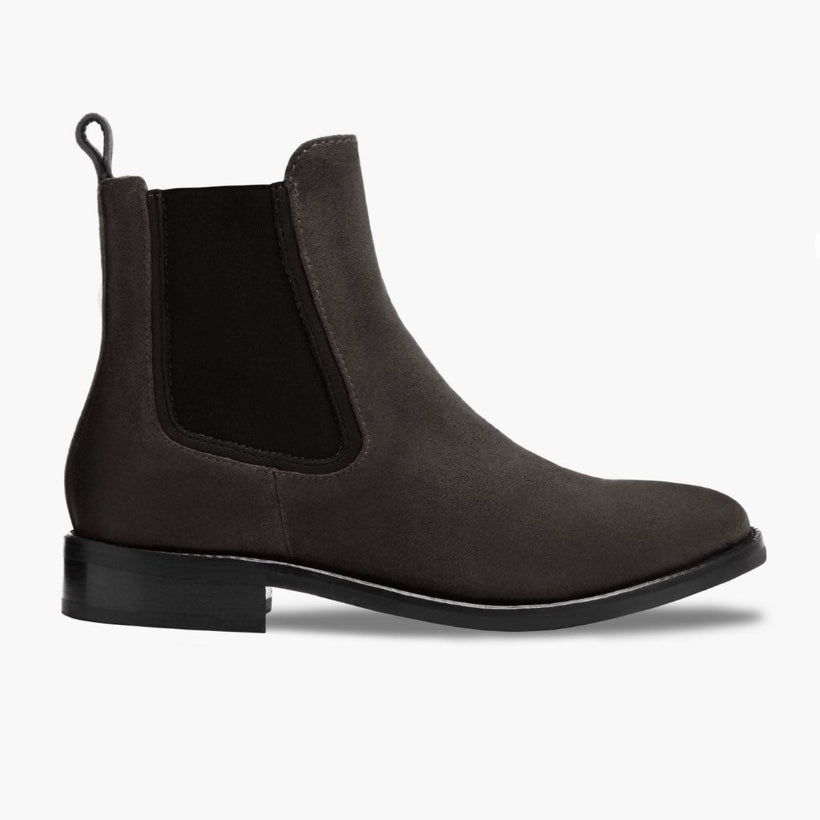 Duchess Shadow Gris Leather Boots para Mujer