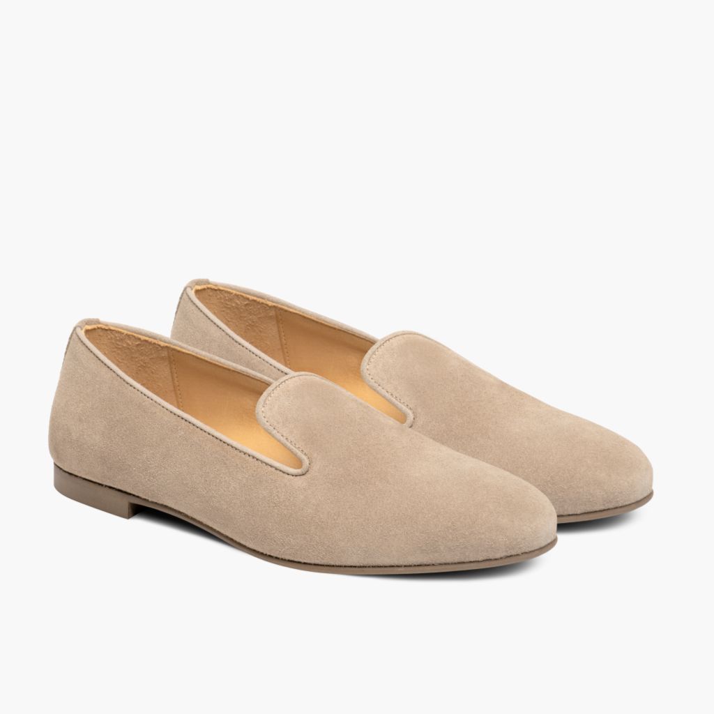 Eden Latte Botas de cuero para Mujer in Classic Full-Grain Leather - Vista de perfil | Comprar online