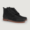 Carnell Botas Moc Toe de ante negro para Hombre