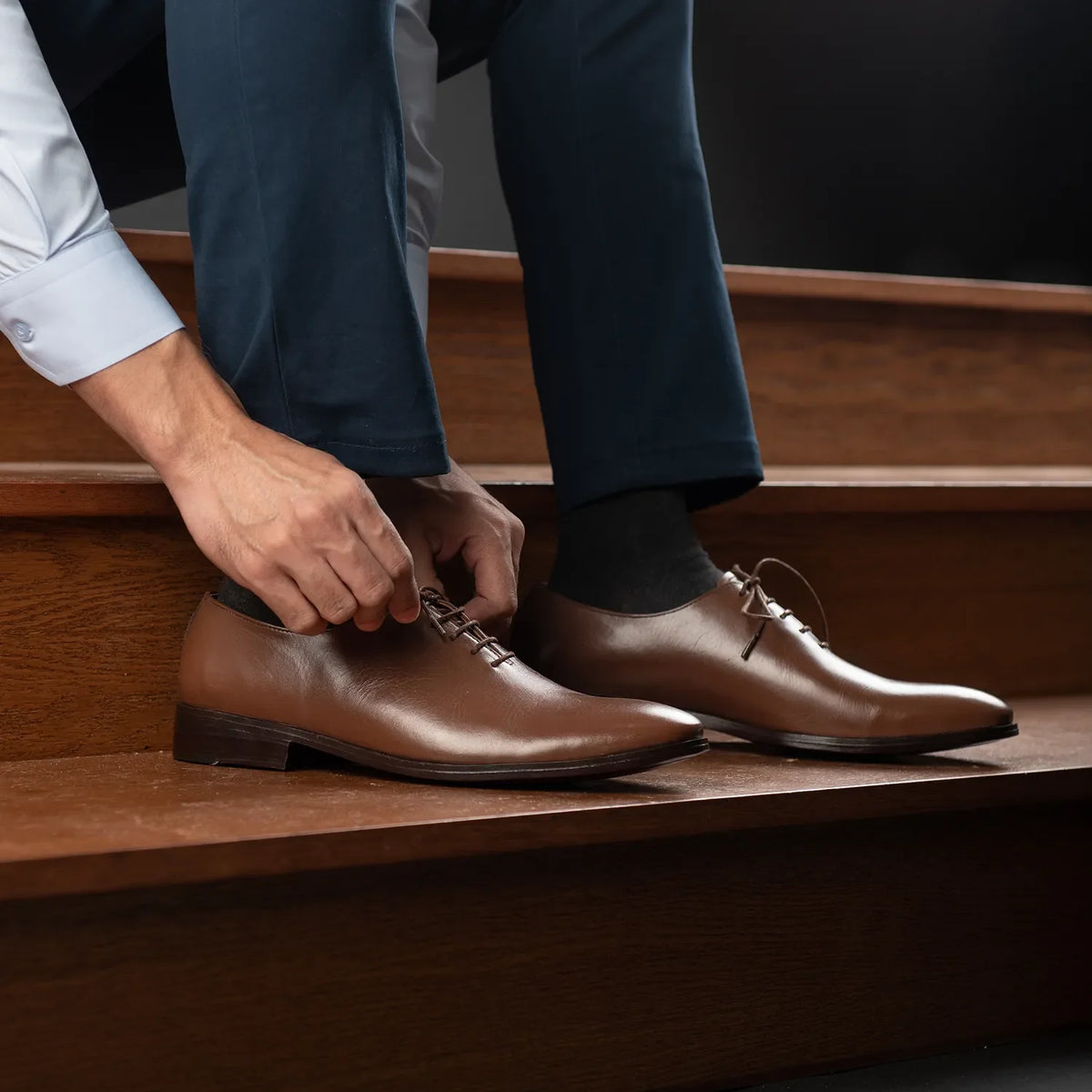 Orlaven Director Wholecut Tostado Zapatos de cuero para Hombre footwear image 10