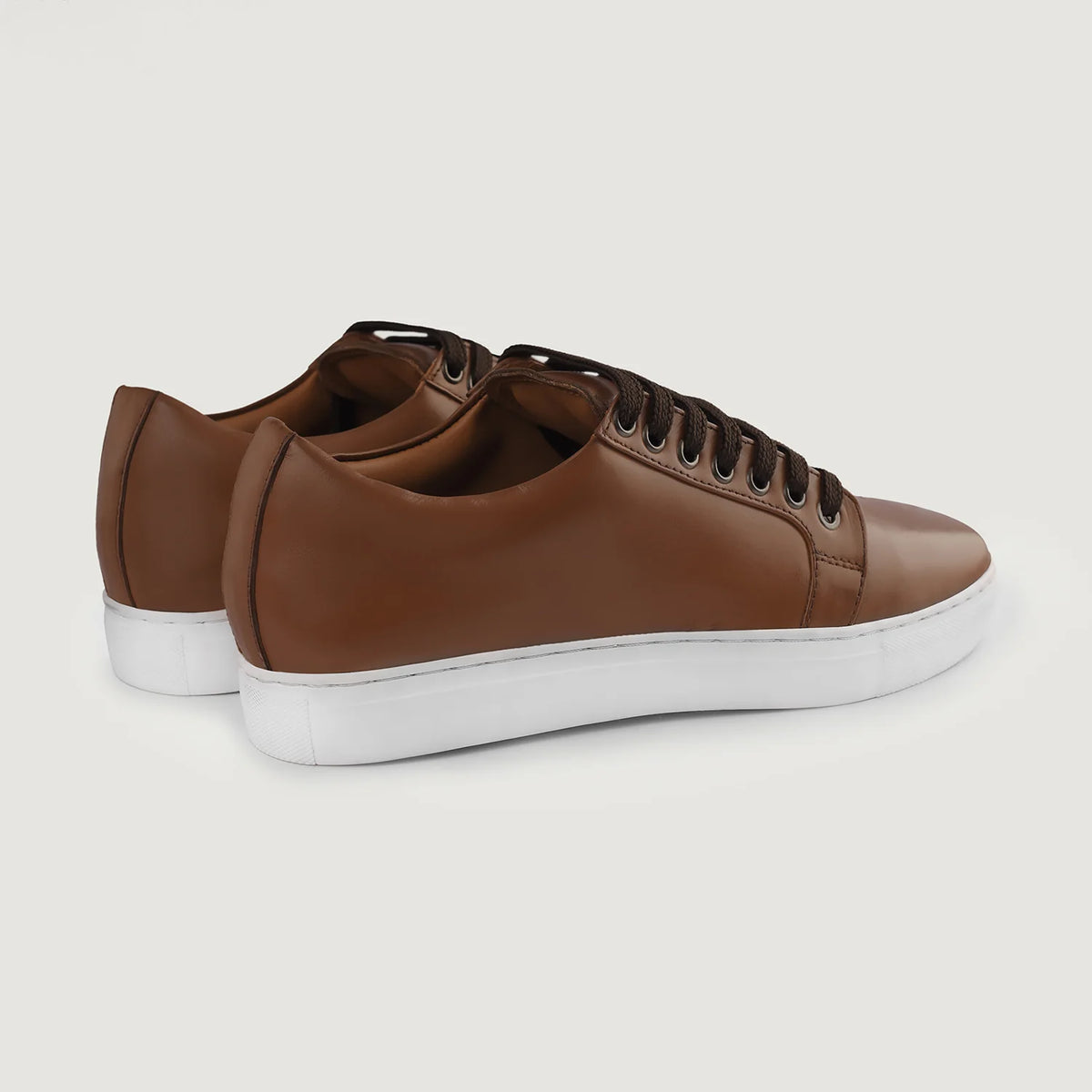 Orlaven Murphy Low Top Tostado Zapatillas de cuero para Hombre footwear image 9