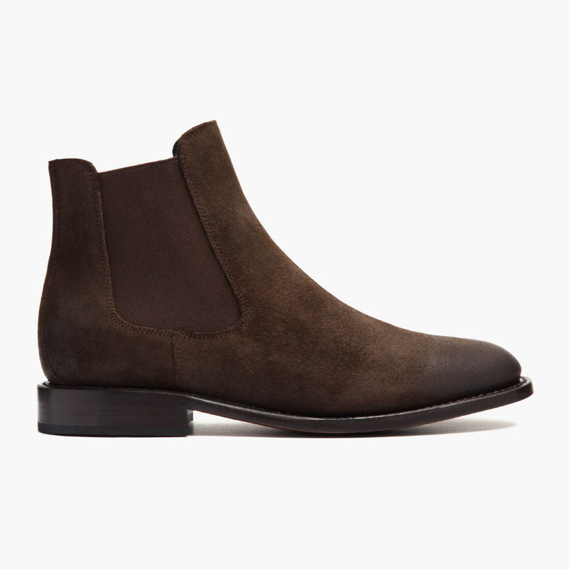 Cavalier Marrón Oscuro Botas de cuero para Hombre