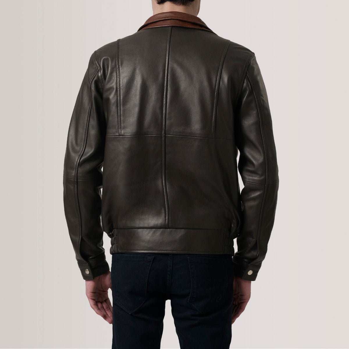 Alfred Cazadora Bomber de Cuero para Hombre – Vista alternativa del producto 5