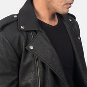 
Allaric Alley Chaqueta Biker de Cuero para Hombre – alternate product view 6