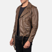 
Allaric Alley Chaqueta Biker de Cuero para Hombre – alternate product view 2