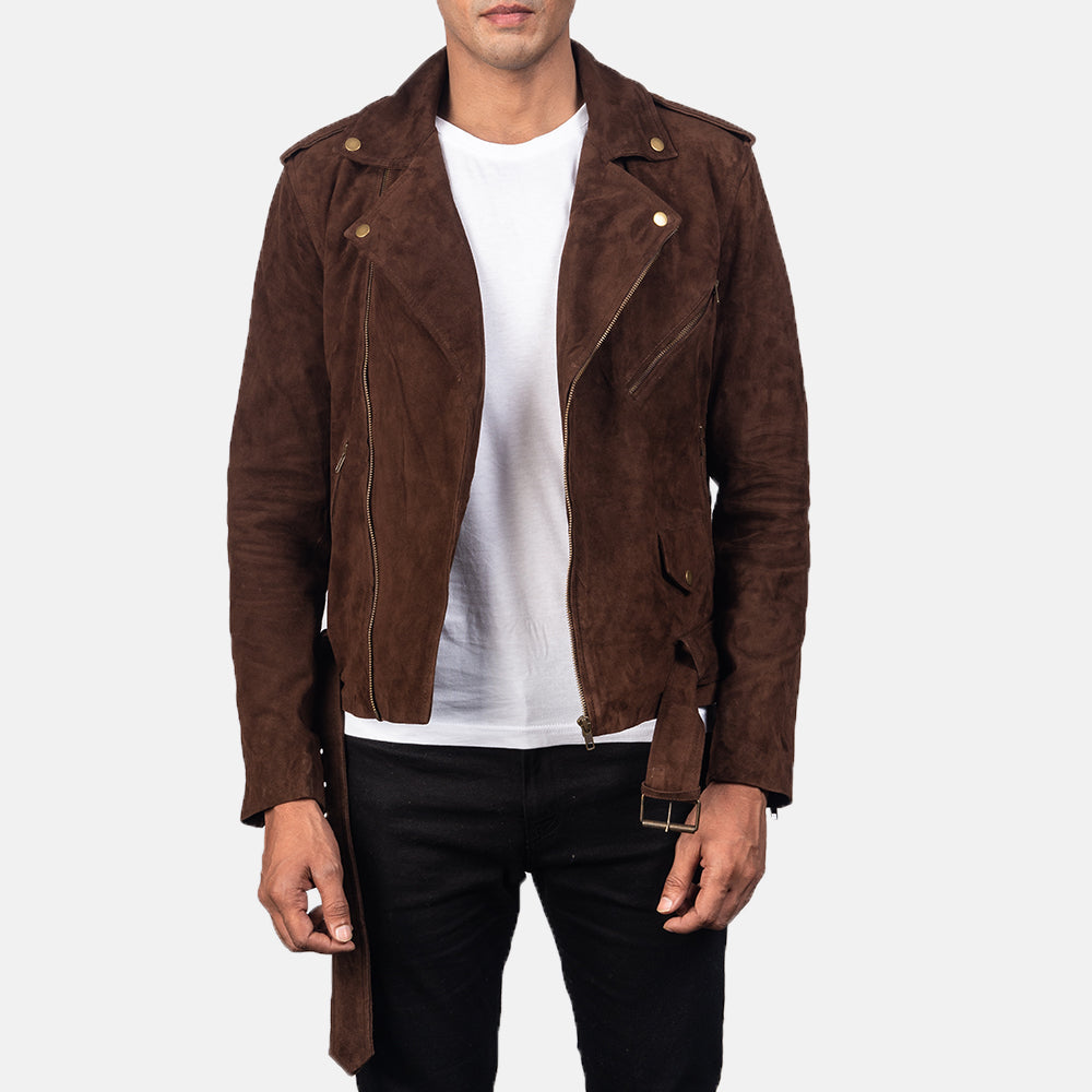 
Allaric Alley Chaqueta Biker de Cuero para Hombre – alternate product view 1