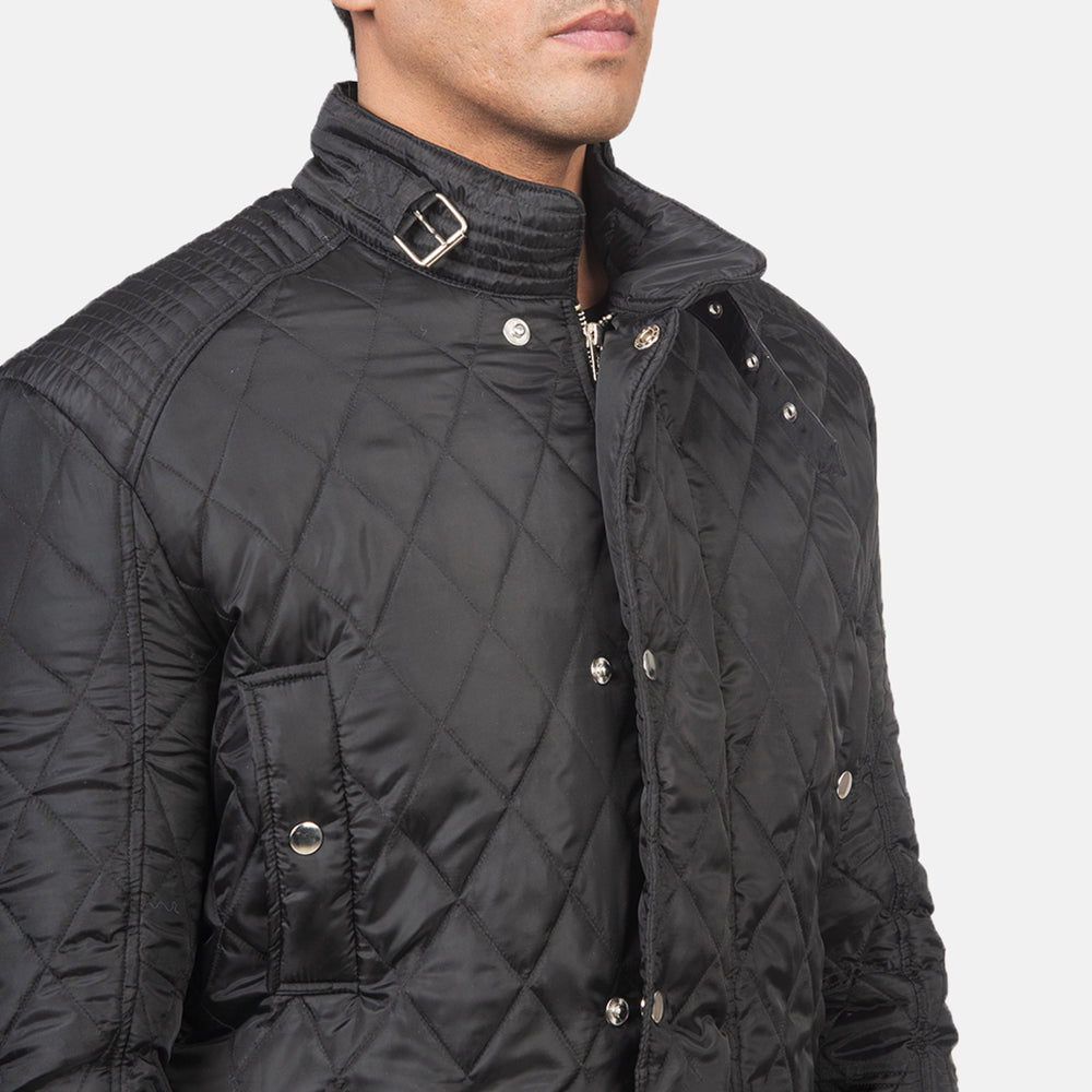 Interior View Showing Quilted Polyester Lining & Dual Inside Utility Storage Pockets