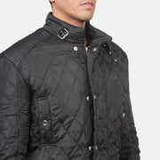 Interior View Showing Quilted Polyester Lining & Dual Inside Utility Storage Pockets