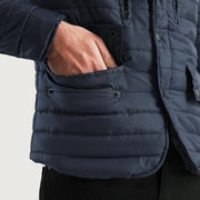 Vista interior Showing Filling lightly padded &amp; Dos bolsillos interiores