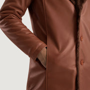 Vista interior Showing Faux Fur Lined (Torso) &amp; Dos bolsillos interiores