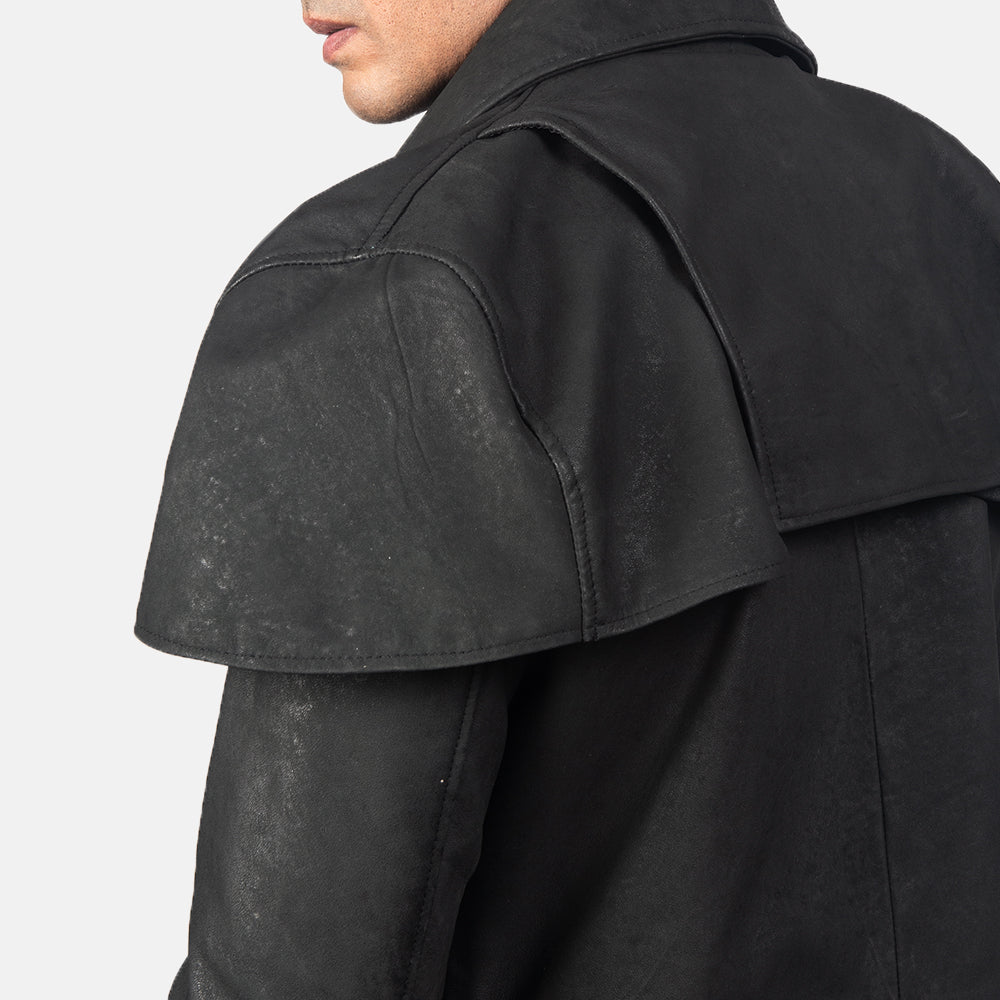 
Authentic Sheepskin Snuffed with Snuffed Finish Grain Texture & Heavy-Duty Seam Stitching Detail