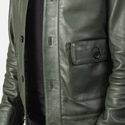 Columbus Cazadora Bomber de Cuero para Hombre – Vista alternativa del producto 6