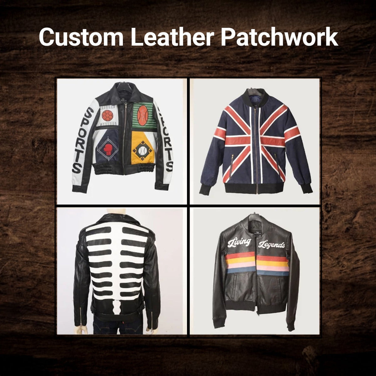 
Design Your Own Chaqueta de Cuero para Mujer – alternate product view 11