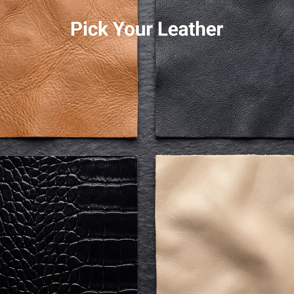 
Vista de detalle of Classic Collar & Heavy-Duty Zipper Hardware on Design Your Custom Leather Jacket | Free Shipping & Alteration