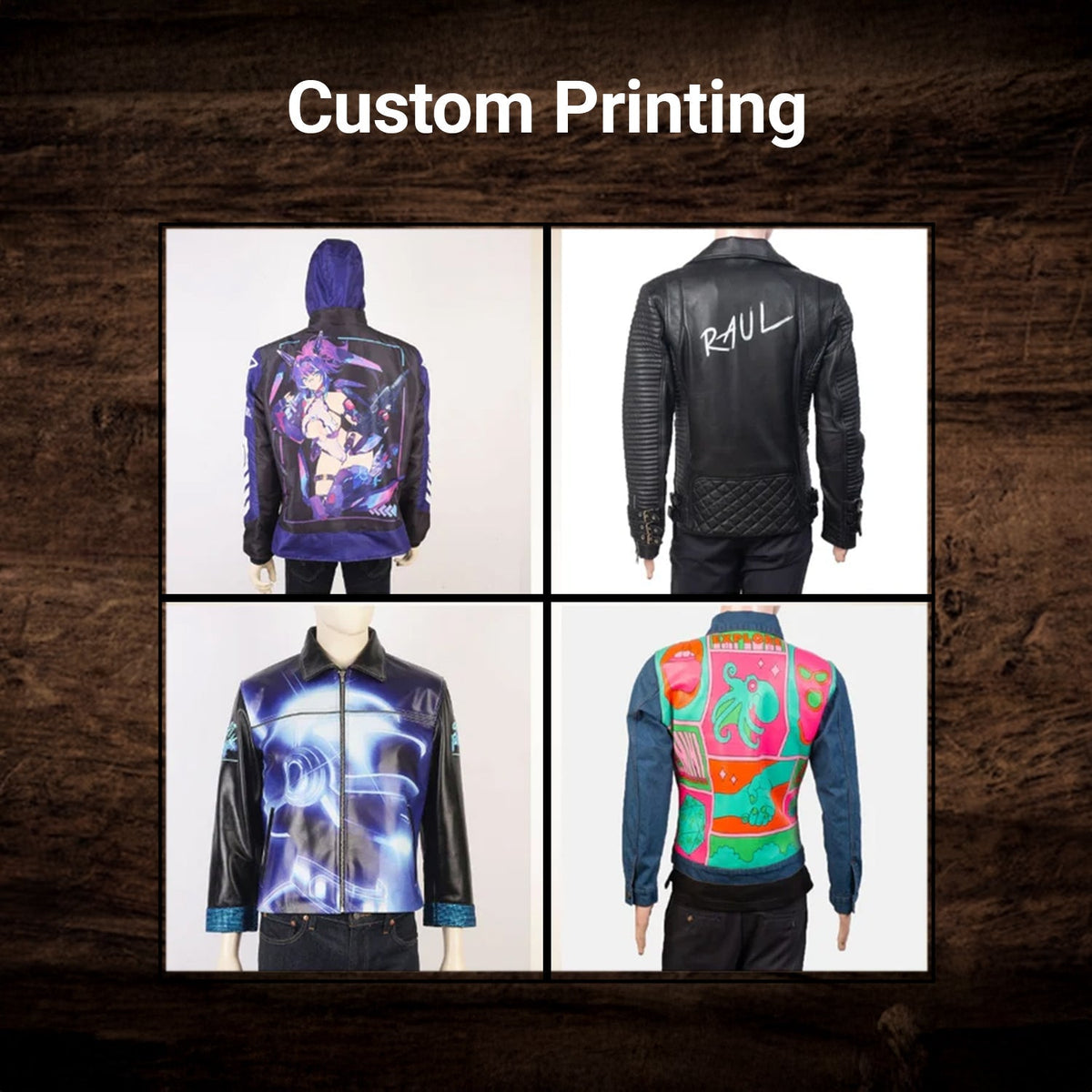 
Design Your Own Chaqueta de Cuero para Mujer – alternate product view 9
