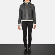 Fiona Hooded Chaqueta de Borrego para Mujer – Vista alternativa del producto 3