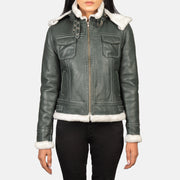 Fiona Hooded Chaqueta de Borrego para Mujer – Vista alternativa del producto 1