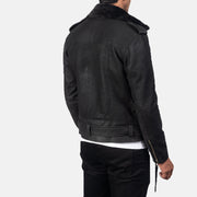 
Furton Chaqueta Biker de Cuero para Hombre – alternate product view 6