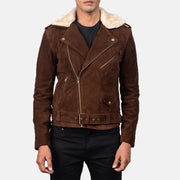 
Furton Chaqueta Biker de Cuero para Hombre – alternate product view 4