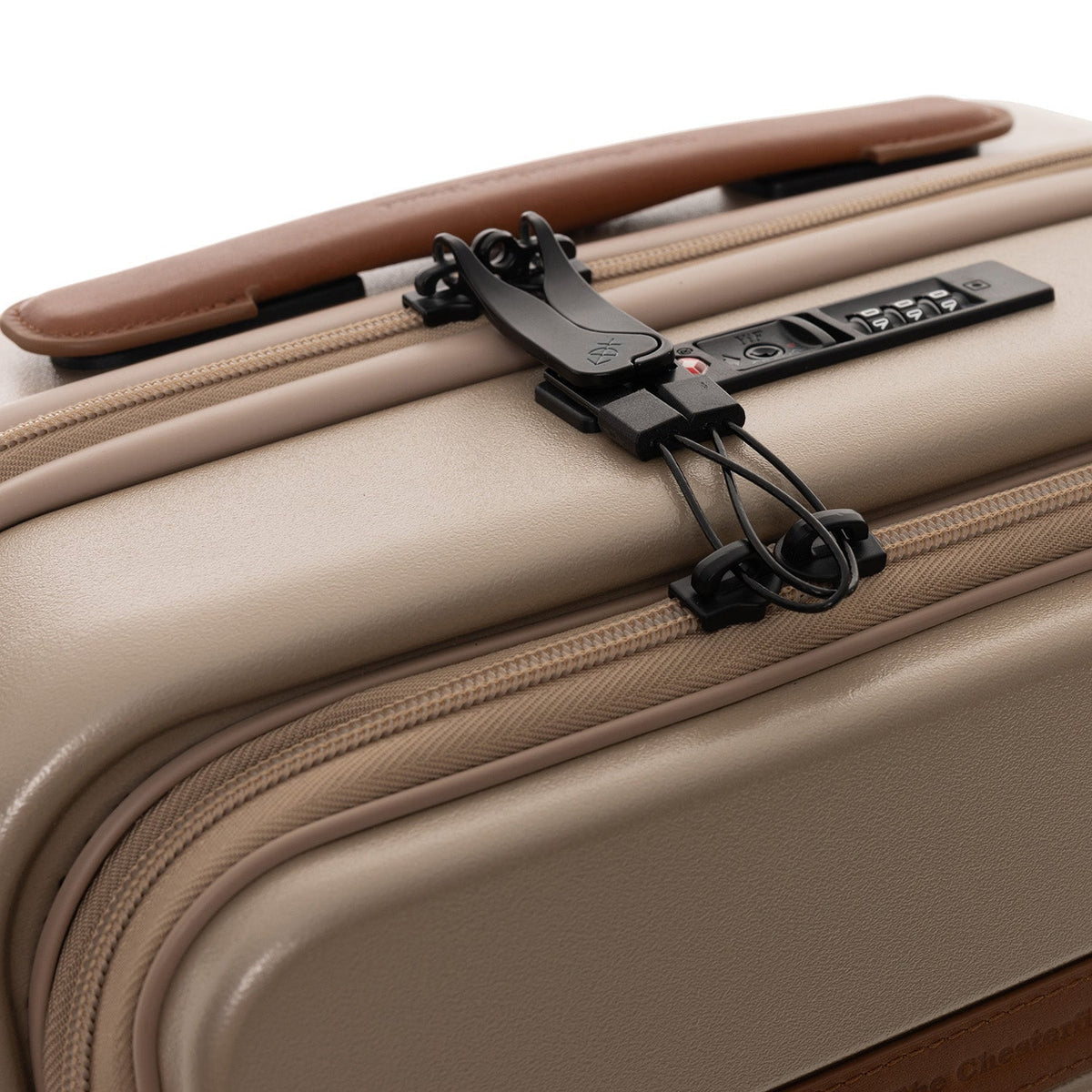 
Hand Luggage Suitcase Front Pocket Zuna para Mujer para Mujer - Vista lateral mostrando el corte ergonómico de mangas