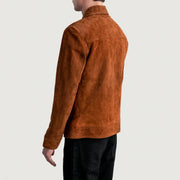 Inferno Leather Brown Jacket – Vista alternativa del producto 6