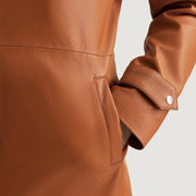 Infinity Abrigo de Cuero para Hombre – Vista alternativa del producto 6