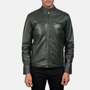 Ionic Chaqueta Biker de Cuero para Hombre – Vista alternativa del producto 3