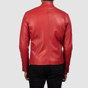 Ionic Chaqueta Biker de Cuero para Hombre – Vista alternativa del producto 6