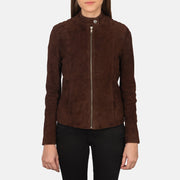 
Kelsee Chaqueta Biker de Cuero para Mujer – alternate product view 4
