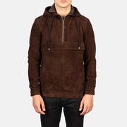 Kenton Hooded Chaqueta de Cuero para Hombre – Vista alternativa del producto 4