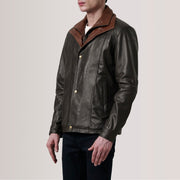 Klen Chaqueta de Cuero para Hombre – Vista alternativa del producto 3