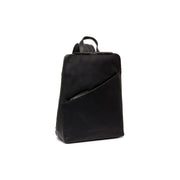 Amanda Full-Grain Leather Backpack para Mujer in Classic 100% Full-Grain Leather - Full Exterior Front Profile View | Comprar online