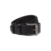 Aayden Full-Grain Cinturón de Cuero para Hombre in Classic 100% Full-Grain Leather - Full Exterior Front Profile View | Comprar online