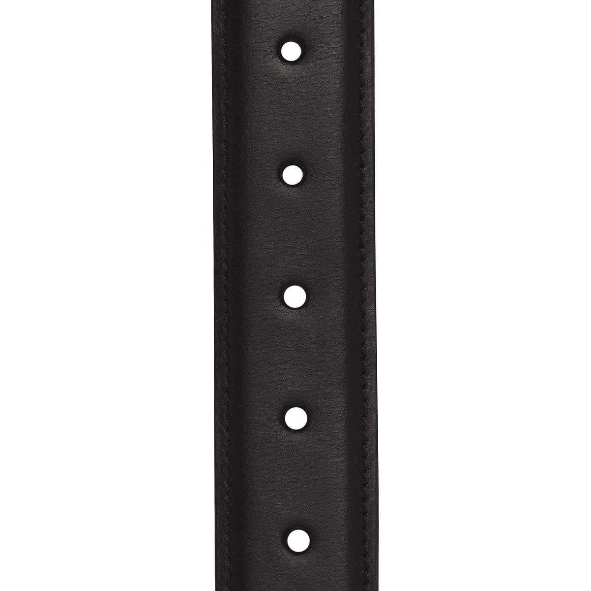 Elliot Full-Grain Cinturón de Cuero para Hombre - Structured Side Profile Showing Gusset Depth &amp; Expansion Capacity