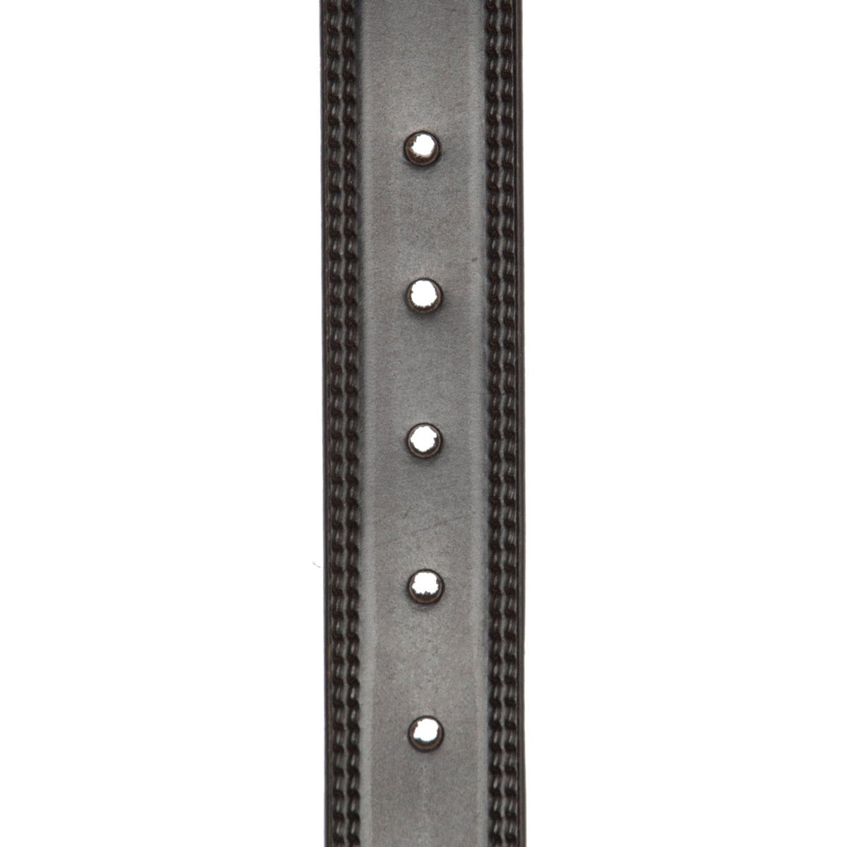 
Solid Antique Brass Hardware & Heavy-Duty Dual Zipper Detail on Manovo Cuero Flor Integral Belt para Hombre